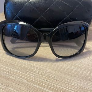 100% Authentic Chanel Sunglasses - Black